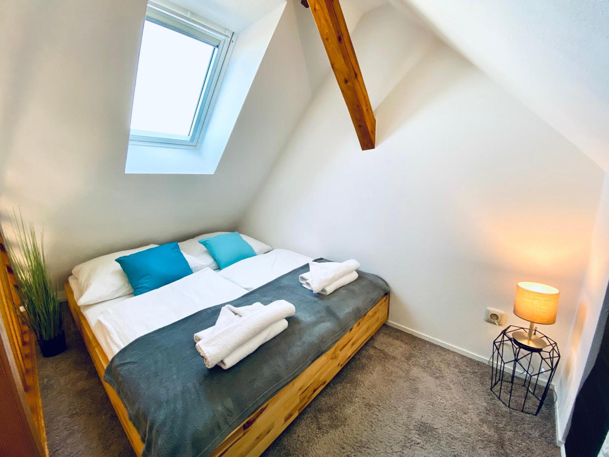 Apartment Schleusentor - Ferienwohnung Maisonette Rostock Bagian luar foto